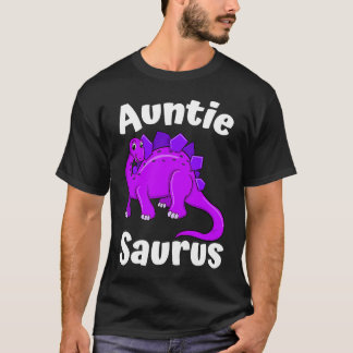 Auntsaurus Aunt Dinosaur  Dino T-Shirt