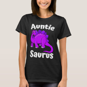 Auntsaurus Aunt Dinosaur  Dino T-Shirt