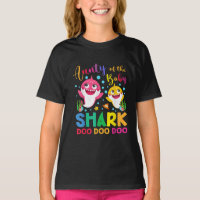 Aunty Of The Baby Shark Birthday Aunty Shark 