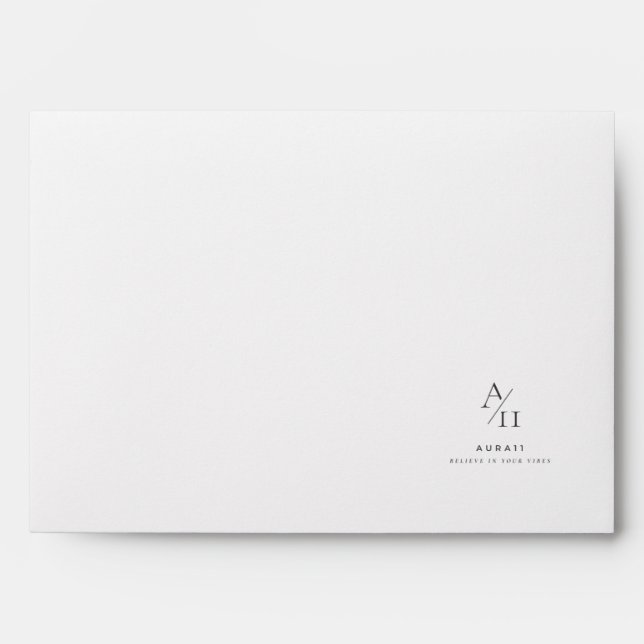 Aura11 believe in your vibes  envelope (Front)