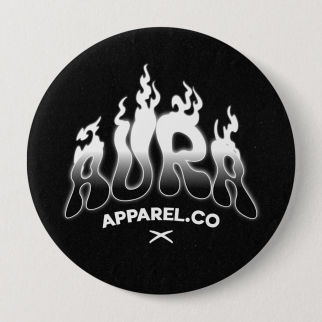 Aura 4 Inch Round Button (Front)