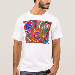 Aura Cleaning Circles - Reiki Meditation Mandala 7 T-Shirt