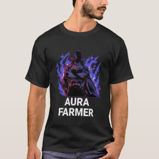Aura Farmer Cool Anime Super Hero T-Shirt