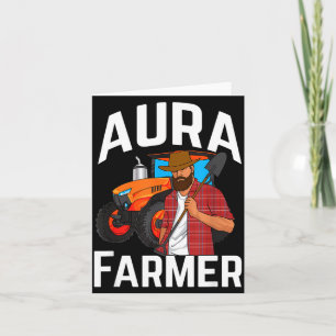 Aura Farmer Funny Meme Card