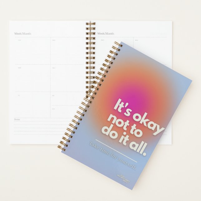 aura, motivation avec autocollant (Devant avec enveloppe)