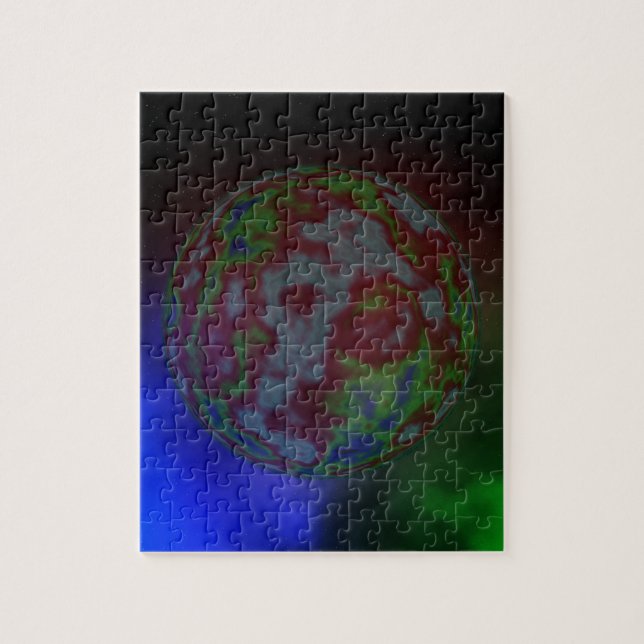 Aura Of A Planet, Jigsaw Puzzle (Vertical)