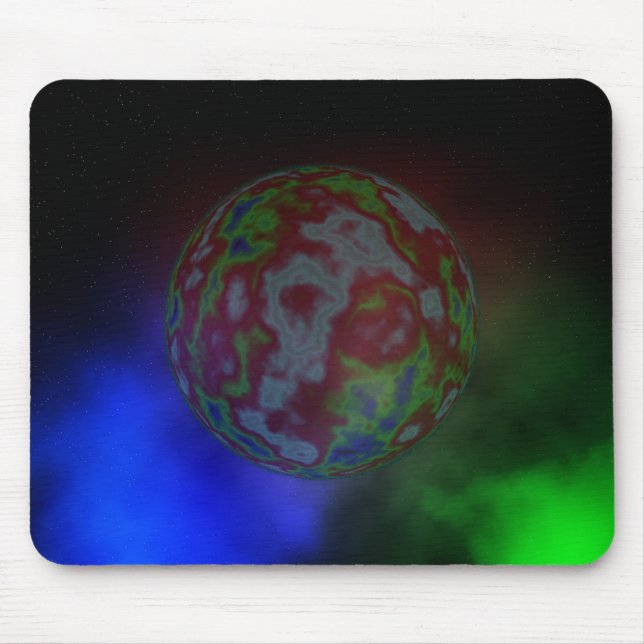 Aura Of A Planet, Mouse Pad (Front)