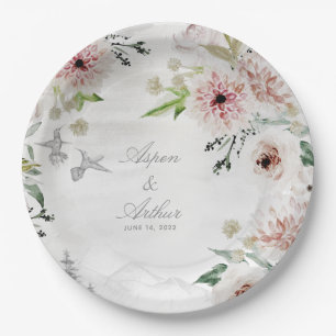 Aura Of Nature Wedding 9 Inch Dinner Plate