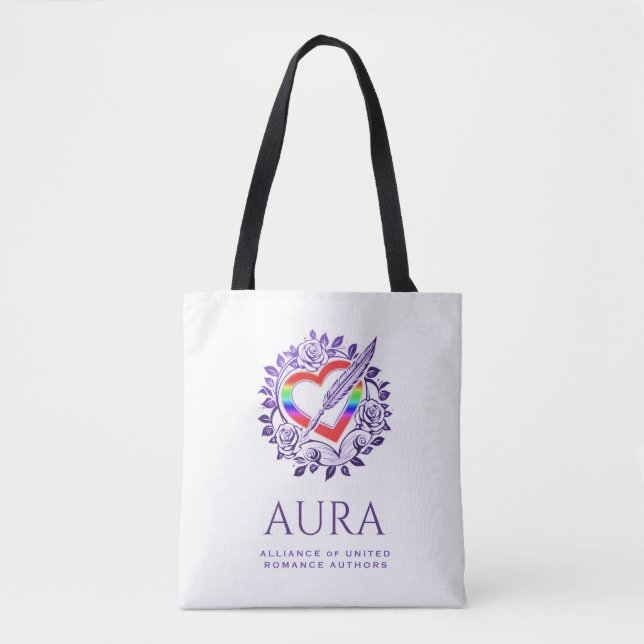 AURA Rainbow tote Bag (Front)