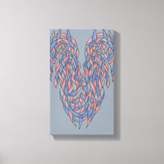 Aura Shift – Soft Gradient Abstract Canvas Print