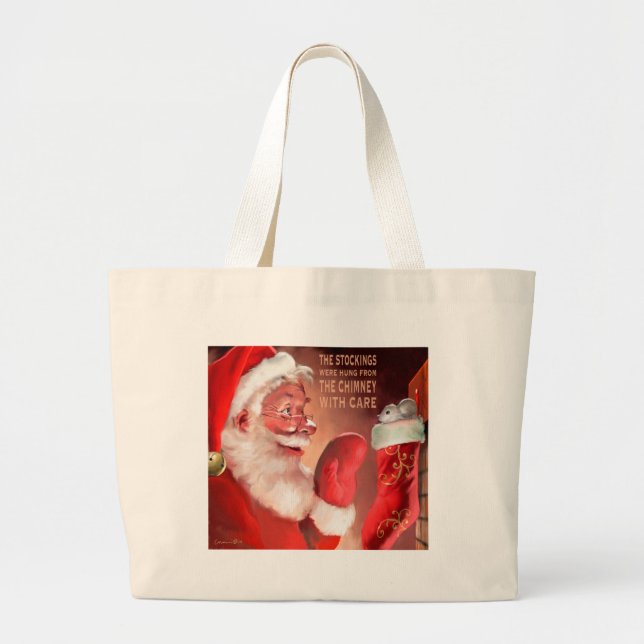 AURA The Stockings.jpg Large Tote Bag (Front)