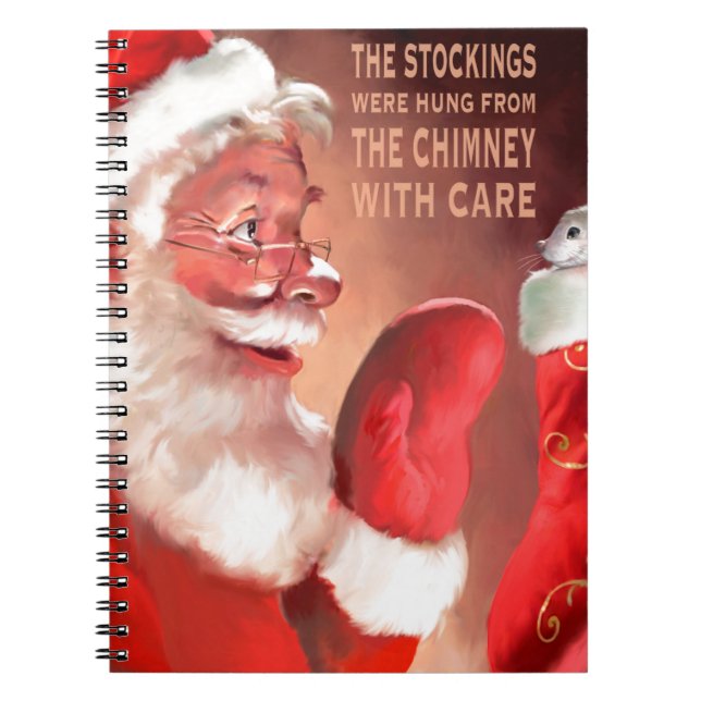 AURA The Stockings.jpg Notebook (Front)