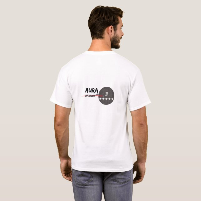 AURA WARRIOR 2025 Emblem T-Shirt (Back Full)