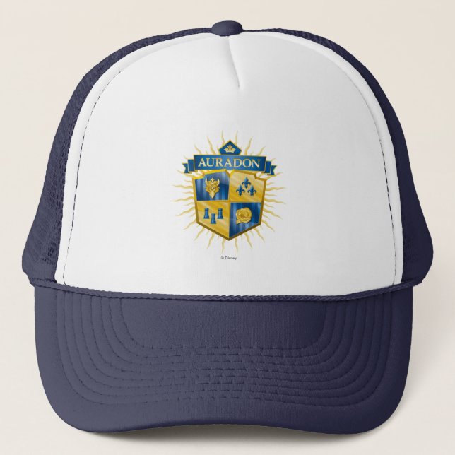 Auradon Crest Trucker Hat (Front)