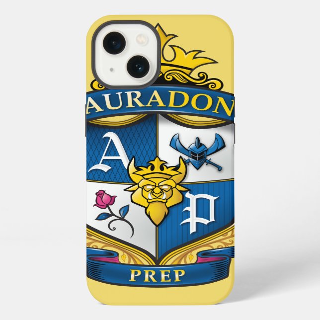 Auradon Prep Crest iPhone Case (Back)
