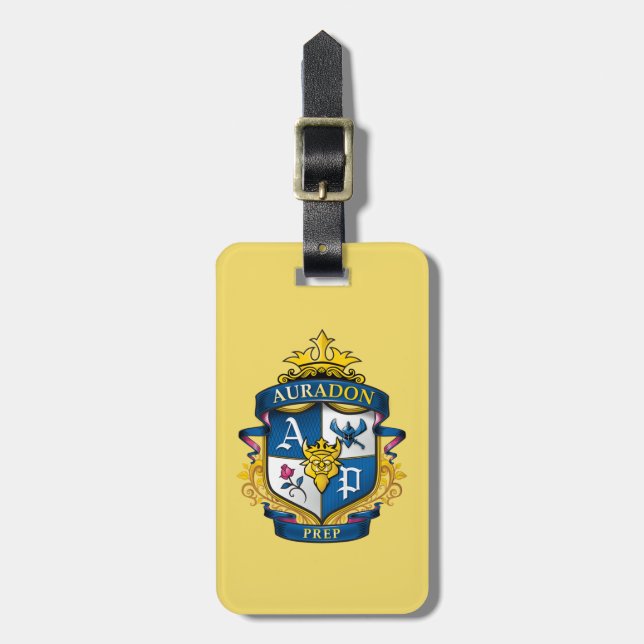 Auradon Prep Crest Luggage Tag (Front Vertical)