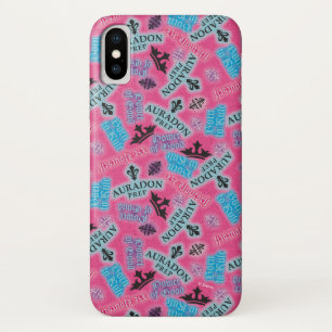 Auradon Prep Pattern iPhone X Case