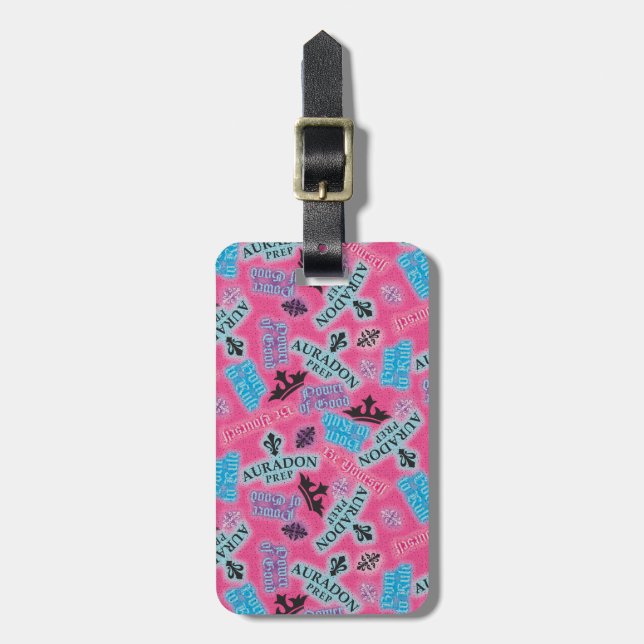 Auradon Prep Pattern Luggage Tag (Front Vertical)