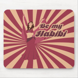 Aurdrey Love Be my Habibi Mouse Pad
