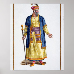 Aurengzeb, Great Khan of the Mongol Hordes from Re Poster