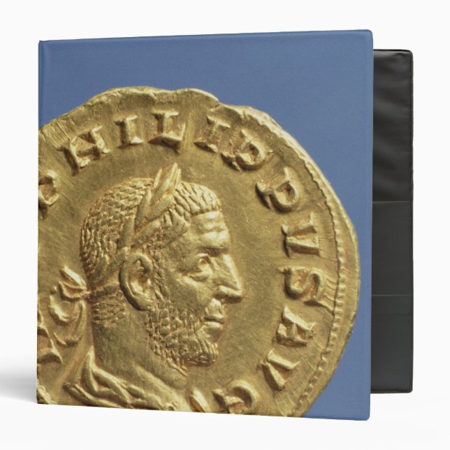 Aureus  of Philip the Arab Binder (Front/Inside)