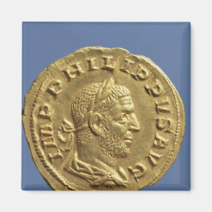 Aureus of Philip the Arab Magnet