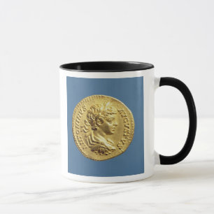 Aureus with head of Carcalla grapes Mug