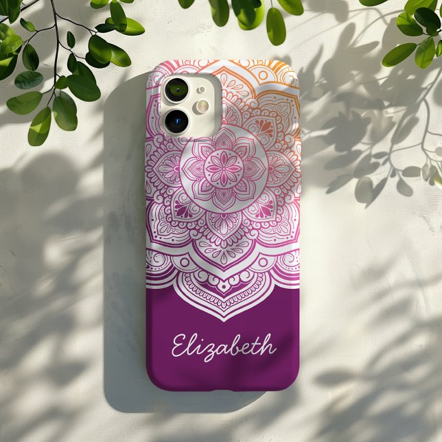 Auri Mandala Personalized iPhone Case (Creator Uploaded)