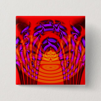 Aurify - Righteous Burn 2 Inch Square Button