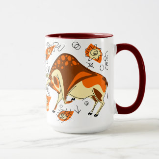 Auroch Cave Painting With Entoptocs Mug