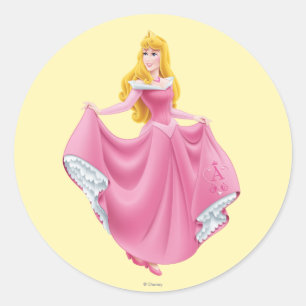 Aurora 1 classic round sticker