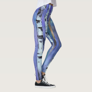 Aurora Among the Birch Leggings