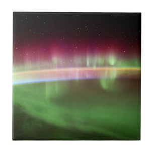 Aurora Australis - International Space Station Tile