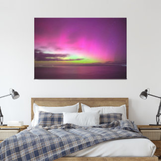 Aurora Australis Southern Lights Australia Canvas Print