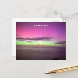 Aurora Australis - Southern Lights Australia Postcard