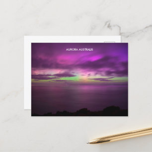 Aurora Australis - Southern Lights Australia Postcard