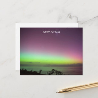 Aurora Australis - Southern Lights Australia Postcard