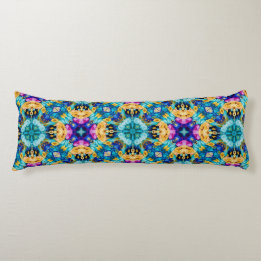 Aurora Blossom Tapestry Body Pillow