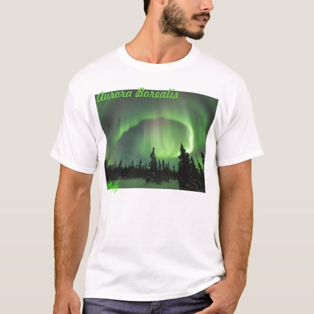 Aurora borealis 2 T-Shirt (Front)