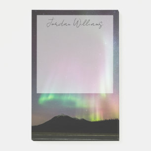 Aurora Borealis Alaska Brooks Range, Alaska Post-it Notes