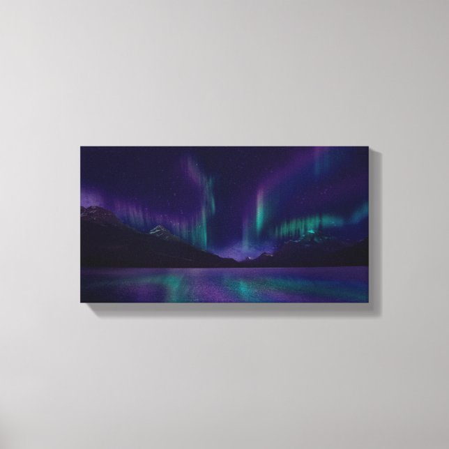 AURORA BOREALIS CANVAS PRINT (Front)