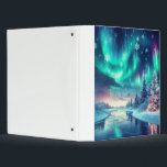 aurora borealis/Christmas/Winter Binder<br><div class="desc">hint of Christmas</div>