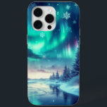 aurora borealis/Christmas/Winter iPhone 15 Pro Max Case<br><div class="desc">hint of Christmas</div>