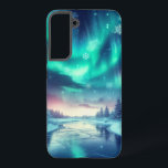 aurora borealis/Christmas/Winter Samsung Galaxy Case<br><div class="desc">hint of Christmas</div>