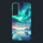 aurora borealis/Christmas/Winter Samsung Galaxy Case<br><div class="desc">hint of Christmas</div>