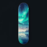 aurora borealis/Christmas/Winter Skateboard<br><div class="desc">hint of Christmas</div>