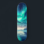 aurora borealis/Christmas/Winter Skateboard<br><div class="desc">hint of Christmas</div>