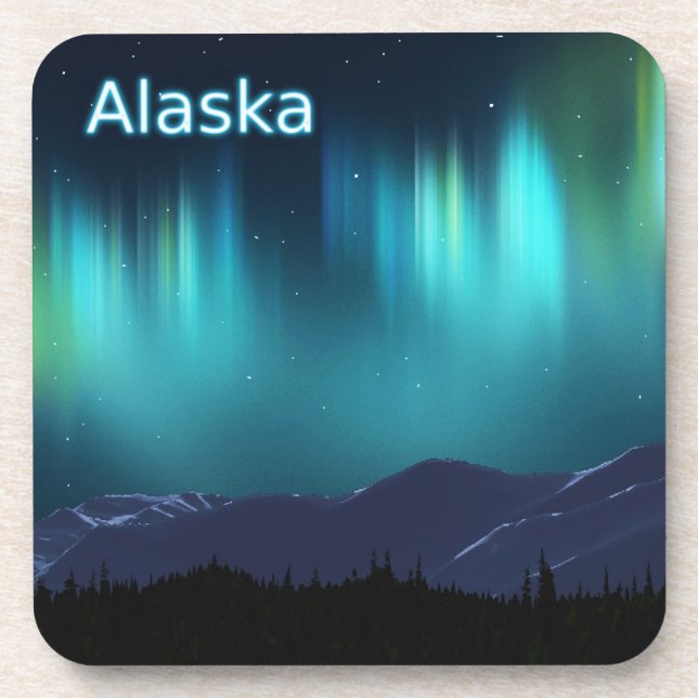 Aurora Borealis Coaster (Front)