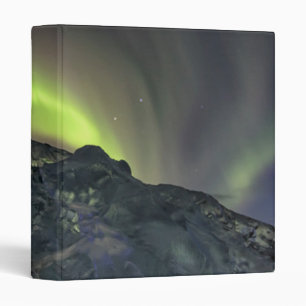 Aurora Borealis   Iceberg Jokulsarlon Iceland Binder