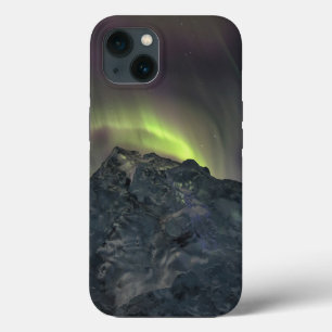 Aurora Borealis   Iceberg Jokulsarlon Iceland iPhone 13 Case